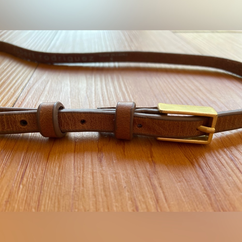 Robert Rodriguez genuine leather belt S